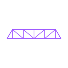 Buildings Trusses Mansard Sketch Style Svg Vector, Free Vectors File